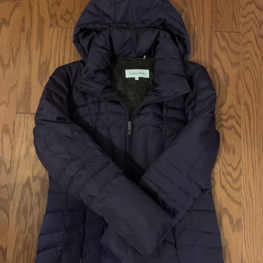 Women’s purple Calvin Klein jacket